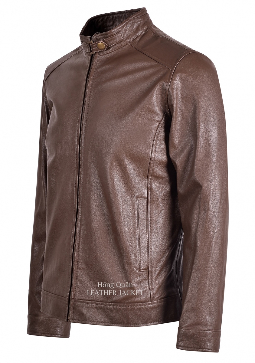 ÁO DA NAM CỔ TRÒN