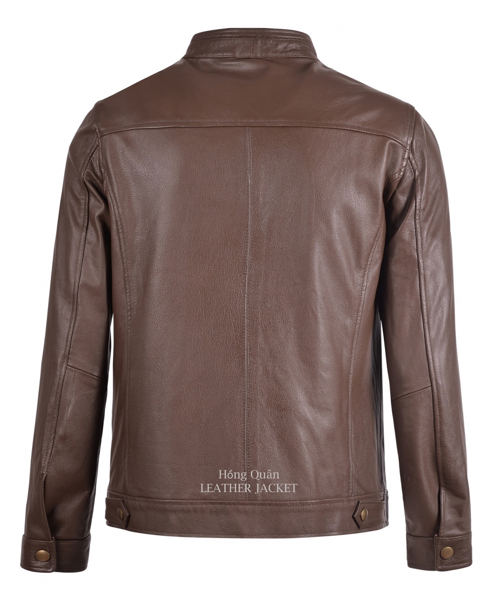 ÁO DA NAM CỔ TRÒN