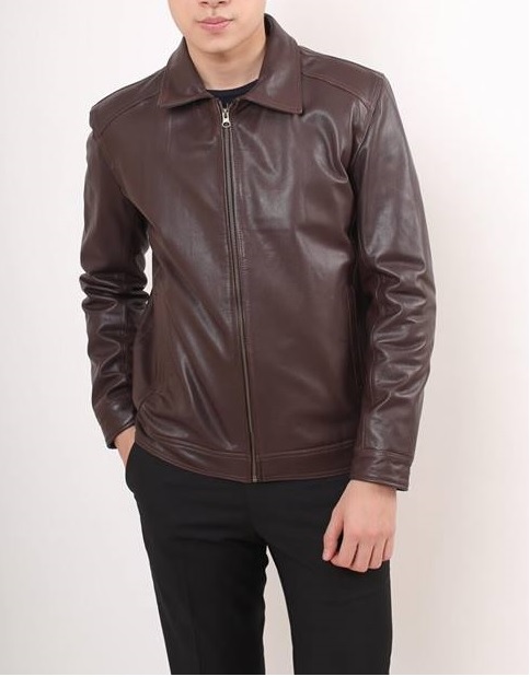 áo da nam hàng hiệu