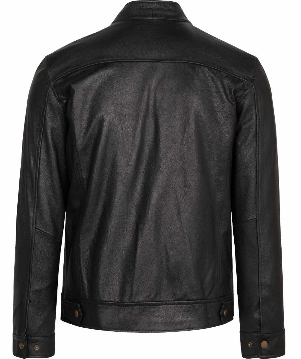 áo khoác da thật