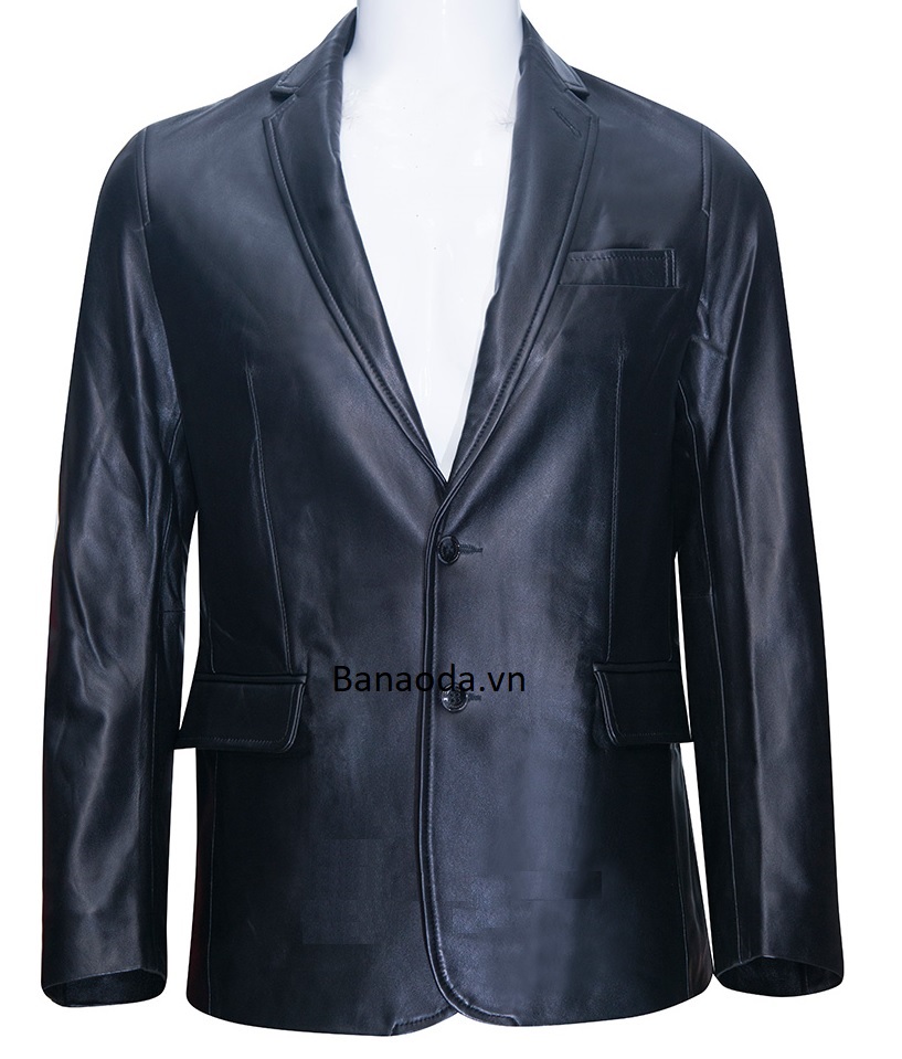 áo vest da thật