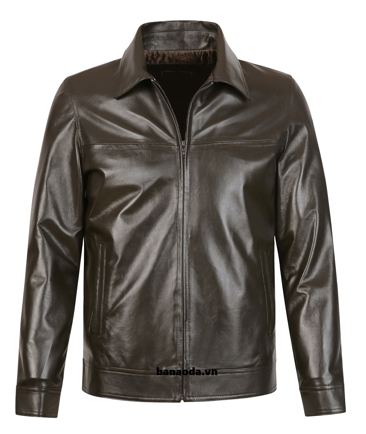 ÁO KHOÁC DA CỔ BẺ DA CỪU CAO CẤP BỀN ĐẸP (236)